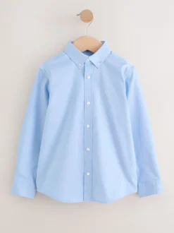 Next - Chemise Oxford (3-16ans) Bleu Outlet