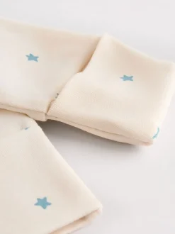 Next Bleu - Combinaison de nuit bébé, Body, Bonnet et Bavoirs bébé Ensemble 4 Pièces (0-12mois) Sale