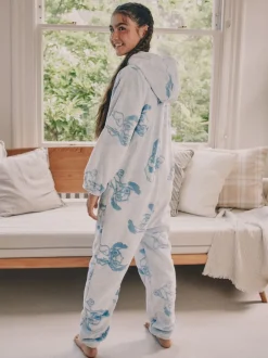 Next Bleu - Combinaison Lilo & Stitch en polaire Tout-en-un (3-16ans) Clearance