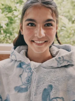 Next Bleu - Combinaison Lilo & Stitch en polaire Tout-en-un (3-16ans) Clearance