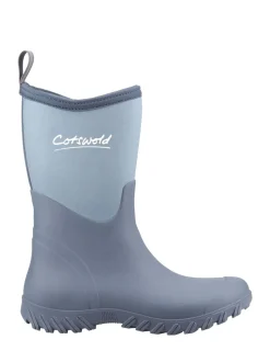 Cotswolds Bleu - Bottes en caoutchouc Ashmead Wellingtons Hot