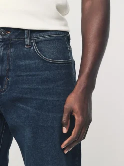 Next - Coupe fuselée régulière - Jean Motionflex Bleu Outlet