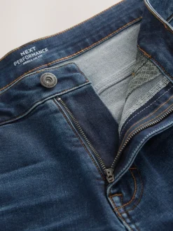 Next - Coupe fuselée régulière - Jean Motionflex Bleu Outlet
