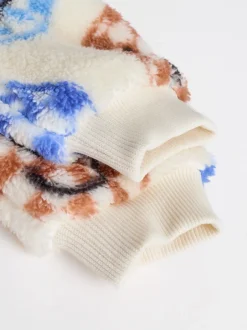 Next Bleu à damiers - Ensemble Bébé haut en polaire et Survêtement (0mois-2ans) Hot