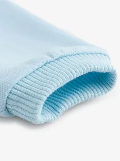 Moschino Bleu - Dors-bien bébé à logo, bonnet et bavoir avec coffret cadeau Sale