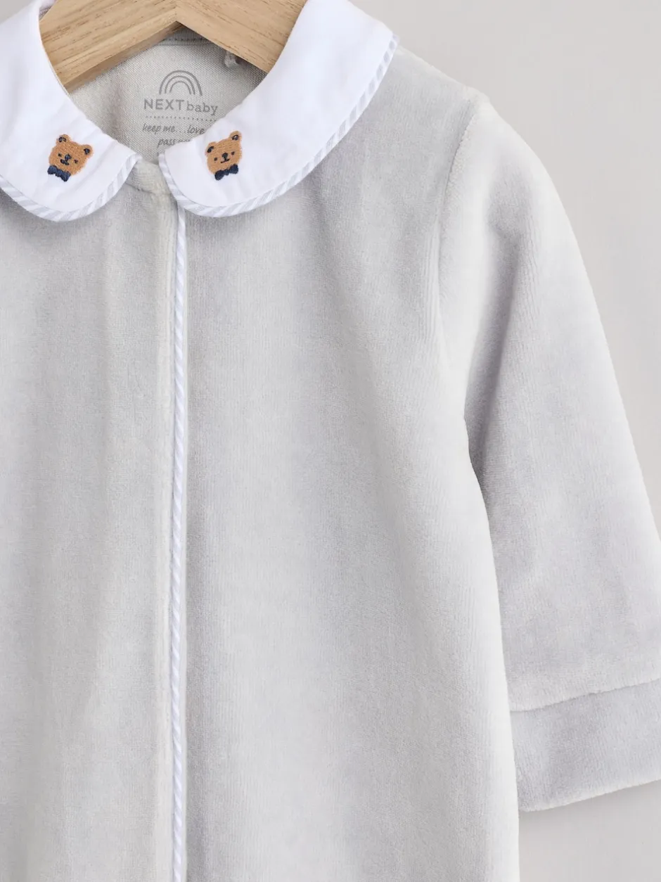 Next Bleu - Dors-bien texturé Baby Teddy Bear (0mois-3ans) Outlet