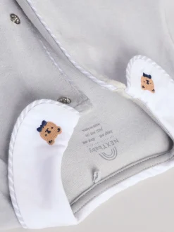 Next Bleu - Dors-bien texturé Baby Teddy Bear (0mois-3ans) Outlet