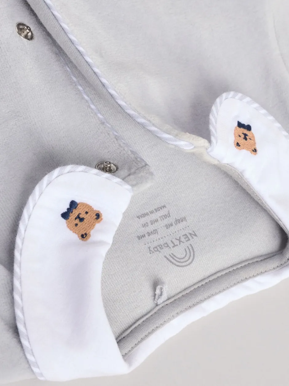 Next Bleu - Dors-bien texturé Baby Teddy Bear (0mois-3ans) Outlet