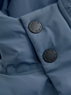 Next Bleu - Doudoune imperméable à Gamme longue doublée de polaire (3-17ans) Clearance