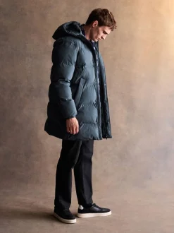 Next Bleu - Doudoune ThermoGen Résistant à la douche Discount