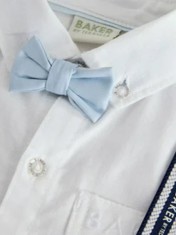 Baker by Ted Baker - Ensemble : Chemise, Pantalons et Bretelles Bleu