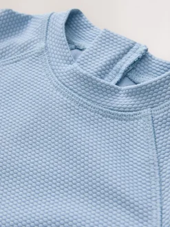 Next Bleu - Ensemble de bain texturé (3mois-7ans)