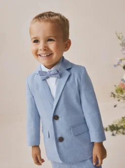 Next Bleu - Ensemble pantalon blazer et nœud papillon (3mois à9ans) Hot