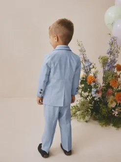Next Bleu - Ensemble pantalon blazer et nœud papillon (3mois à9ans) Hot