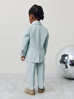 Next Bleu - Ensemble pantalon blazer et nœud papillon (3mois à9ans) Hot