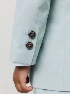 Next Bleu - Ensemble pantalon blazer et nœud papillon (3mois à9ans) Hot