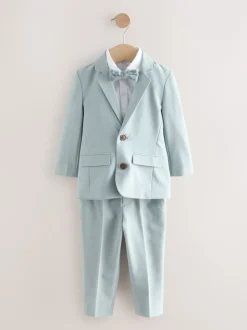 Next Bleu - Ensemble pantalon blazer et nœud papillon (3mois à9ans) Hot