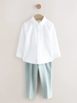 Next Bleu - Ensemble pantalon blazer et nœud papillon (3mois à9ans) Hot