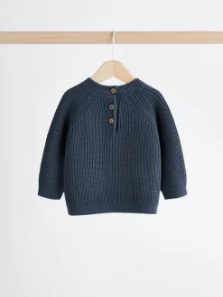 Next Bleu - Ensemble pull et legging en maille bébé (0 mois-2 ans) Discount