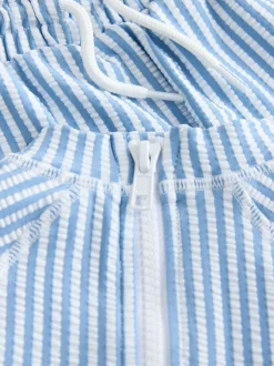 Next Bleu - Ensemble rash texturé et Shorts de bain (3mois-7ans) Best