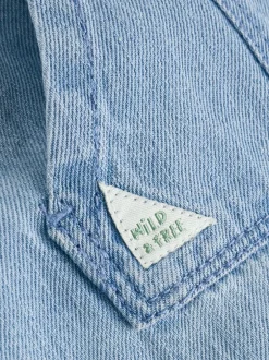 Next Bleu - Ensemble salopette et body en jean bébé (0 mois-2 ans) Outlet