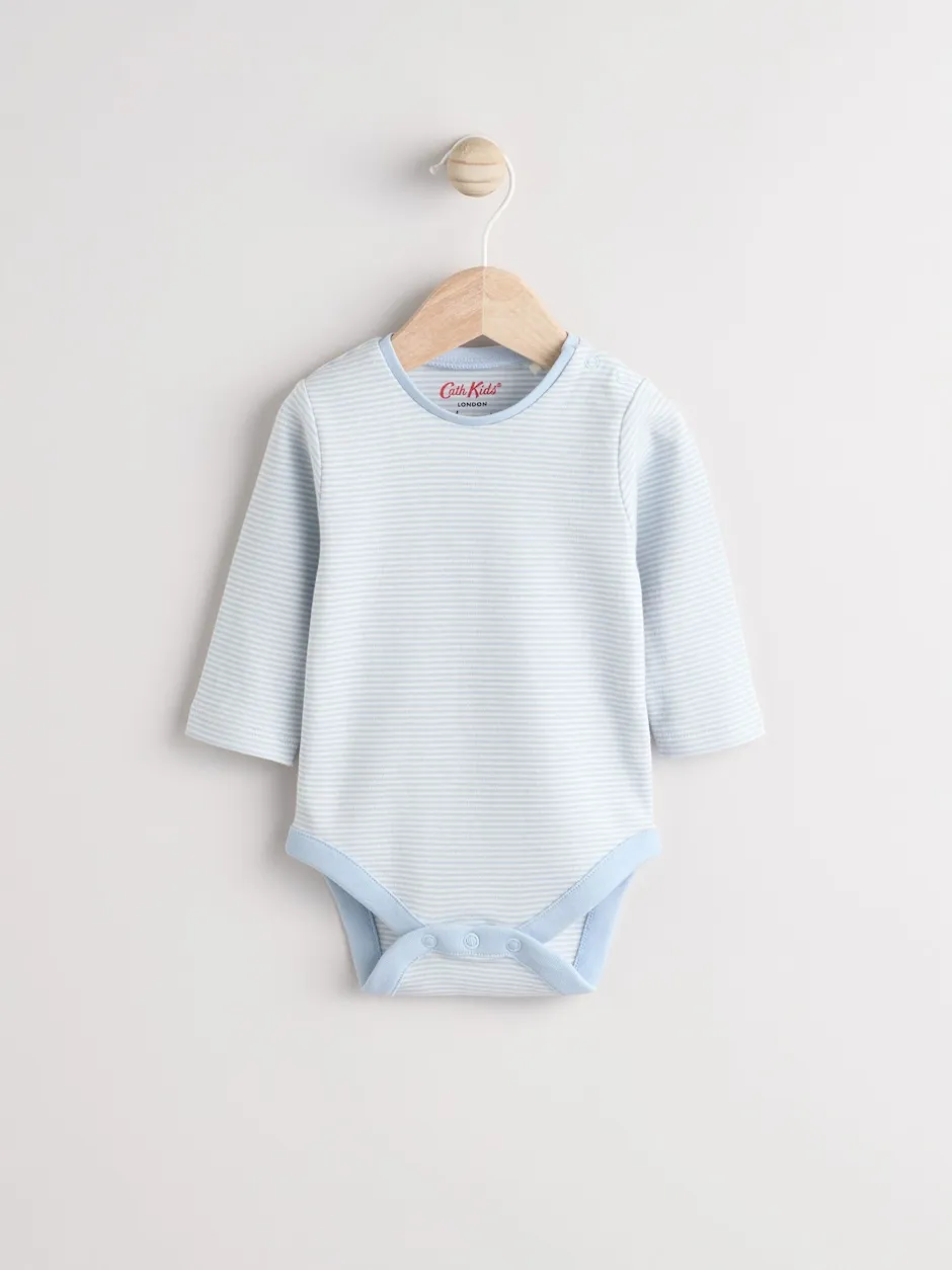 Next Bleu - Ensemble salopette et body bébé en velours côtelé 100% coton Discount
