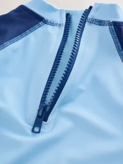 Next Bleu - Ensemble Sunsafe Rash Gilet et short de bain (3mois-7ans) Sale