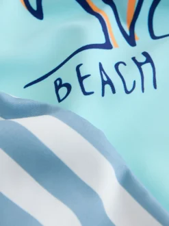 Next Bleu - Ensemble Sunsafe Rash Gilet et short de bain (3mois-7ans) Sale