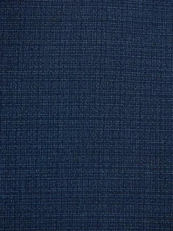 Next Bleu - Gilet de costume en laine Blend texturée Clearance