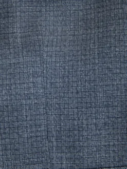 Next Bleu - Gilet de costume texturé à coupe régulière et à bordures Clearance