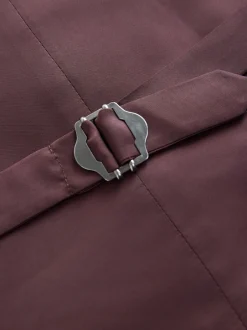 Next Bleu - Gilet de costume texturé à coupe régulière et à bordures Clearance