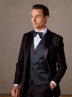 Skopes Bleu - Gilet Party Motif paisley Discount