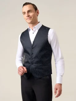 Skopes Bleu - Gilet Party Motif paisley Discount