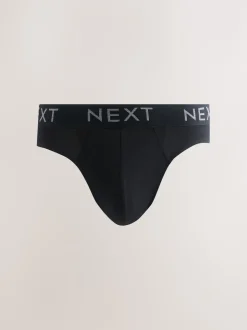 Next Bleu / Gris chiné - Lot de 10 - Slips riches en coton Hot