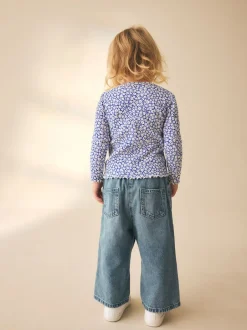 Next Bleu - Haut côtelé à manches longues (3mois7ans) Sale