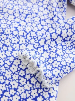 Next Bleu - Haut côtelé à manches longues (3mois7ans) Sale