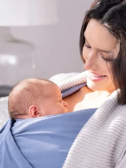 Seraphine Bleu - Haut Skin to Skin bébé sans manches Discount