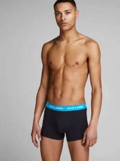 JACK & JONES Bleu - Caleçon boxeur 5 Pack Best
