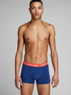 JACK & JONES Bleu - Caleçon boxeur 5 Pack Best