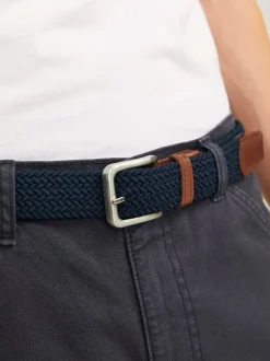 JACK & JONES Bleu - Ceinture tissée Clearance