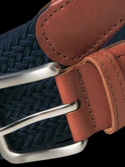 JACK & JONES Bleu - Ceinture tissée Clearance