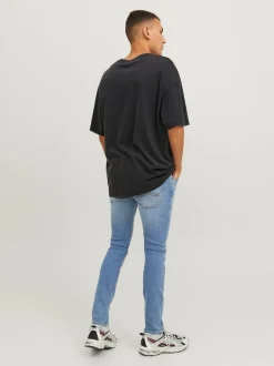 JACK & JONES Bleu - Jean skinny Liam Sale