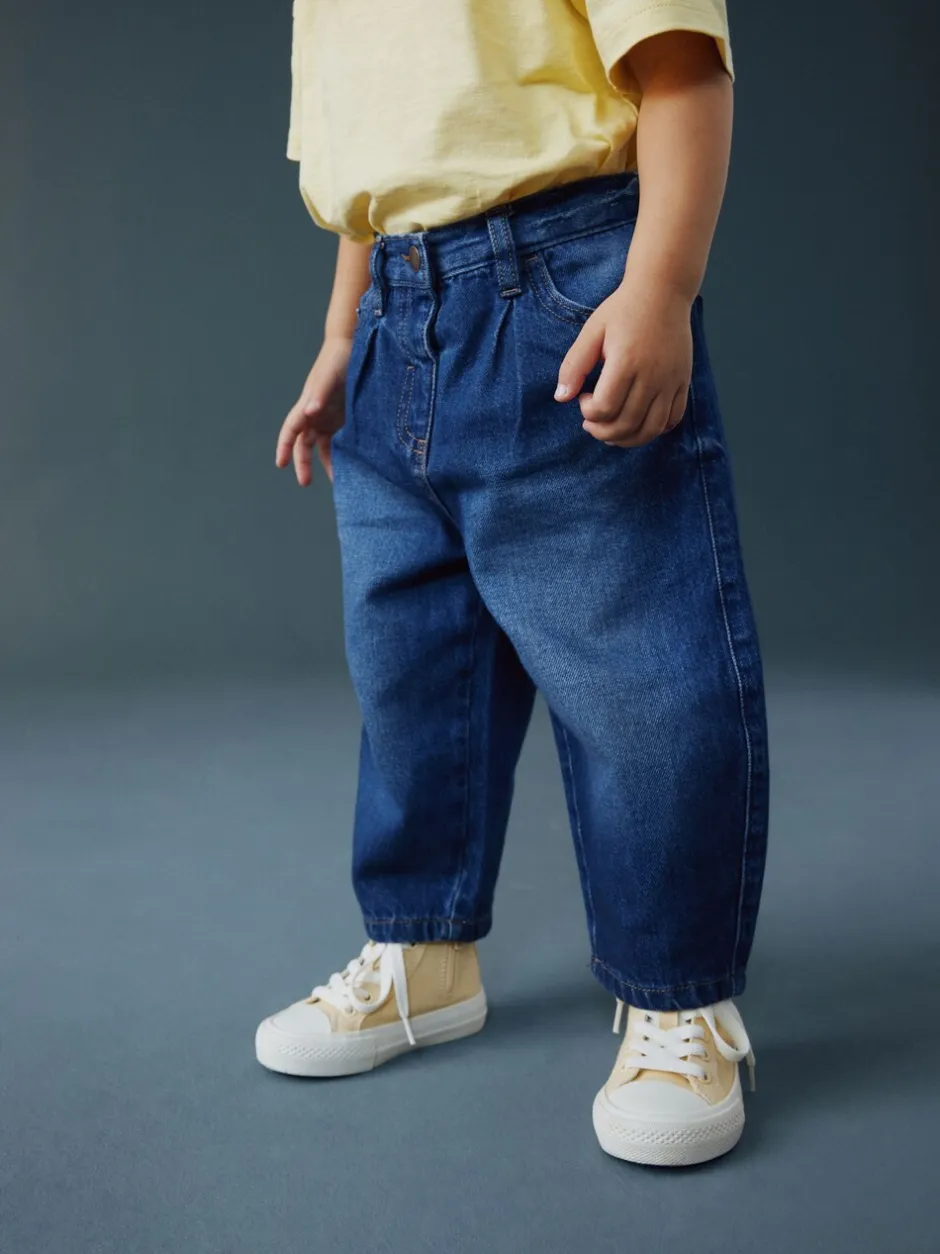 Next Bleu - Jean Barrel en denim (3mois à7ans) Discount