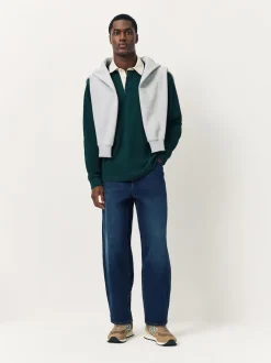 Next Bleu - Jean extensible classique coupe ballon Best