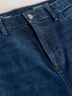 Next Bleu - Jean extensible classique coupe ballon Best