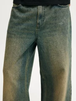 Cotton On - Jean super ample Bleu Outlet