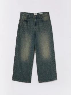 Cotton On - Jean super ample Bleu Outlet