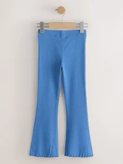 Next - Leggings évasés à côtes (3-16ans) Bleu Online