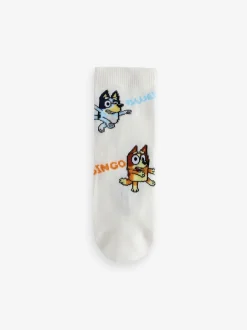 Next - Lot 5 paires de chaussettes Character riches en coton Bleu Sale