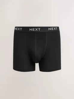 Next Bleu - Lot de 5 - Boxer en coton riche New